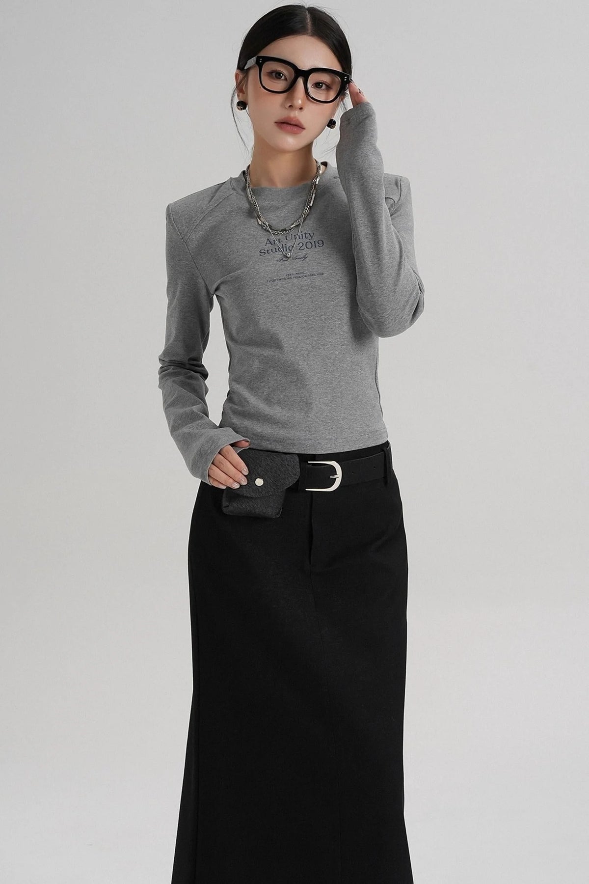 Letter Crew Neck T-Shirt