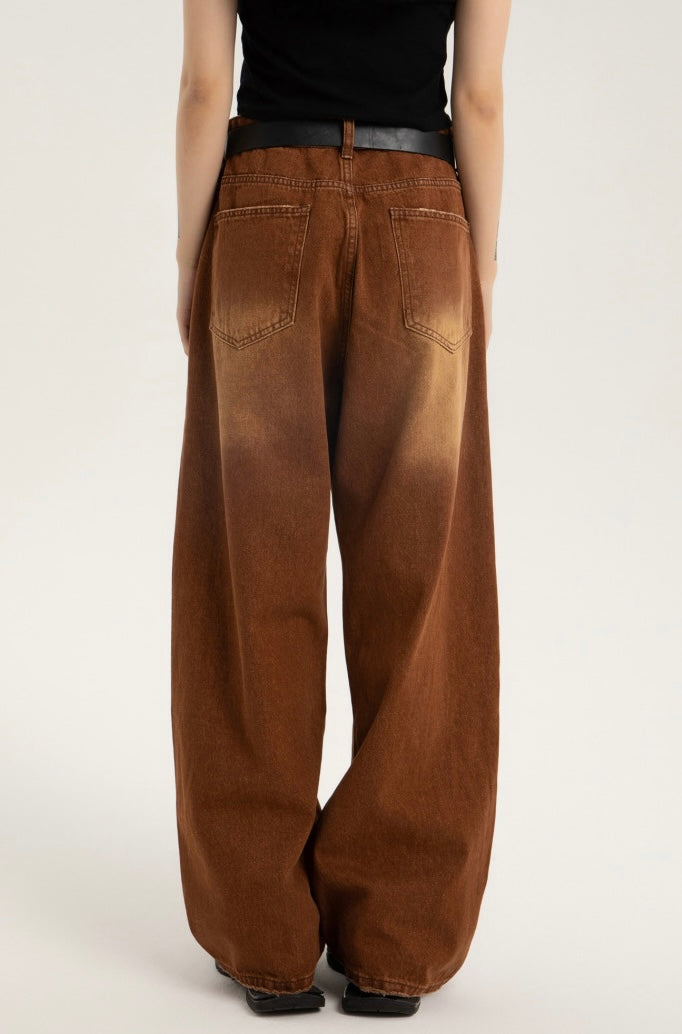 Lettry gradient denim