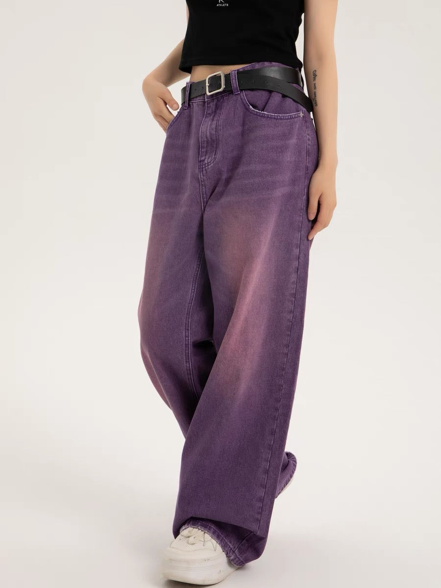 Lettry gradient denim