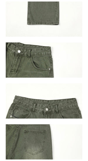 Lettry gradient denim