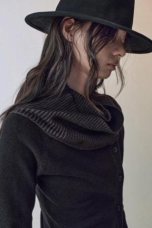 Light And Shadow One-shoulder Top