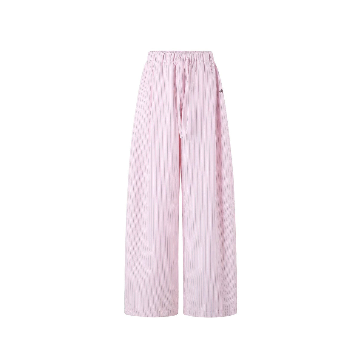 Light Berry Striped Pants