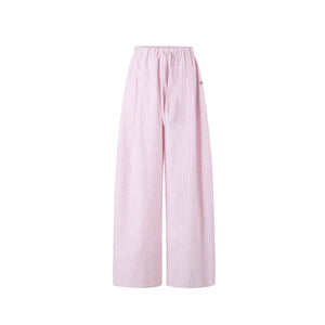 Light Berry Striped Pants