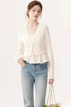 Light Blue Stretchy Denim Pants