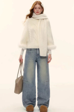 Light Blue Vintage Denim Pants