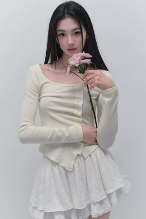 Light Yellow Layer Top
