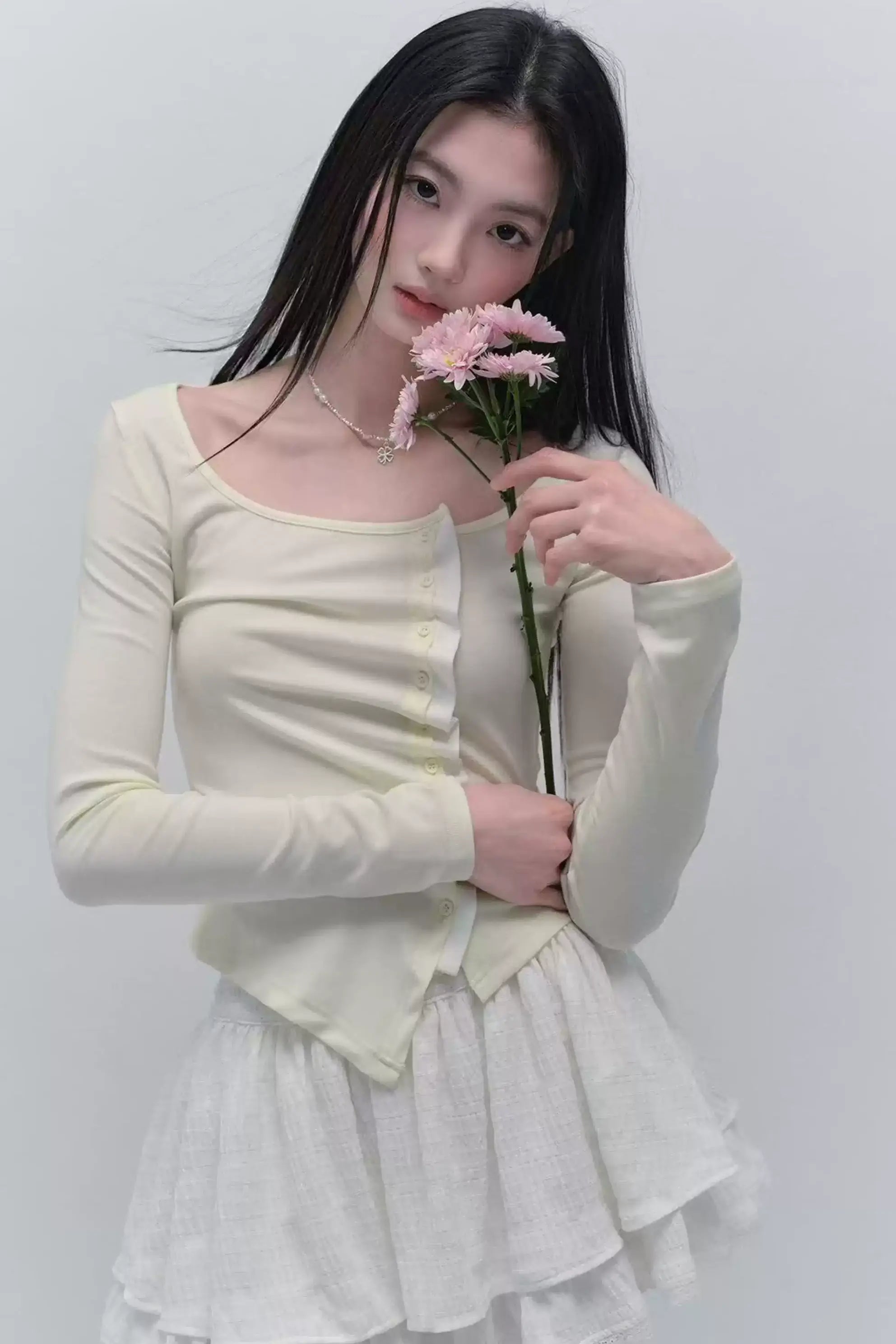 Light Yellow Layer Top