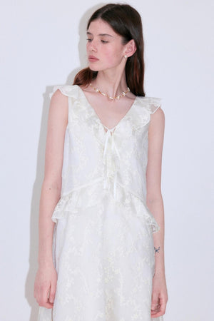 Lightness Embroidery Dress