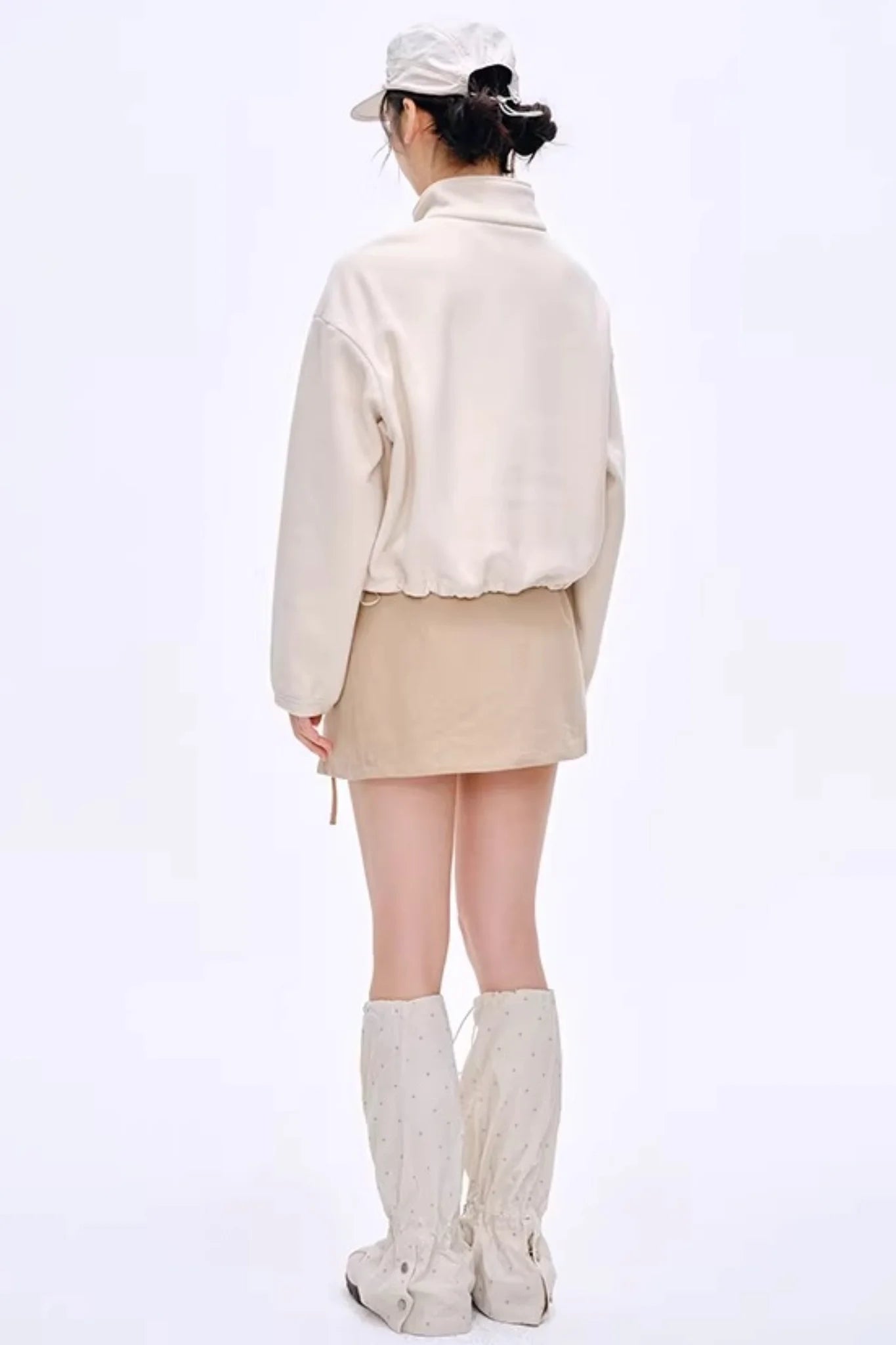 Lightweight Half-Zip Sweatshirt Jacket