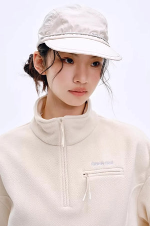 Lightweight Half-Zip Sweatshirt Jacket
