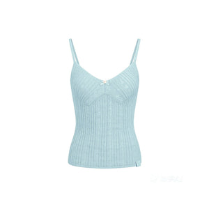 Lightweight Knit Vest Cardigan Set-Up