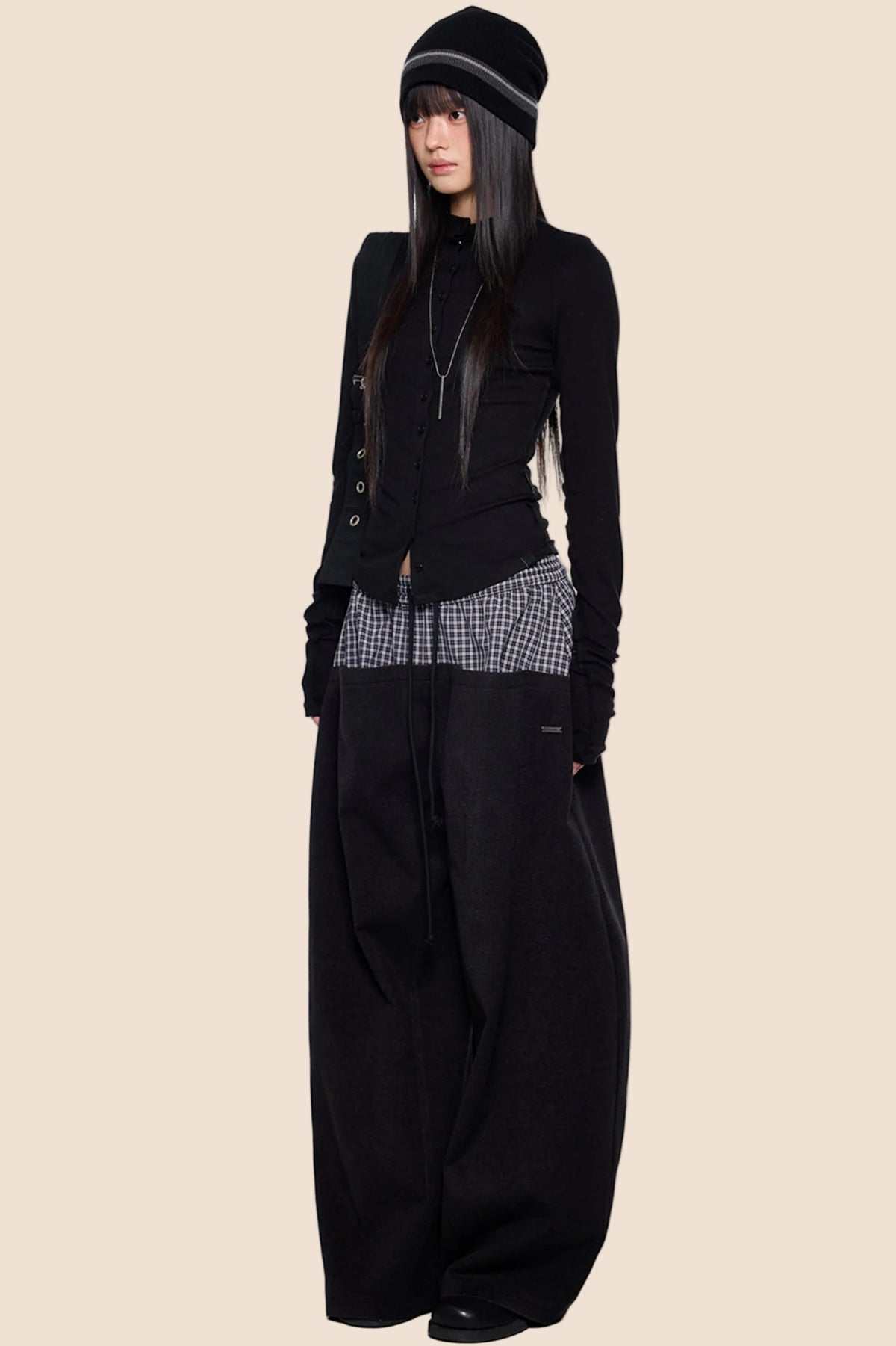 Lightweight Pleated Cardigan