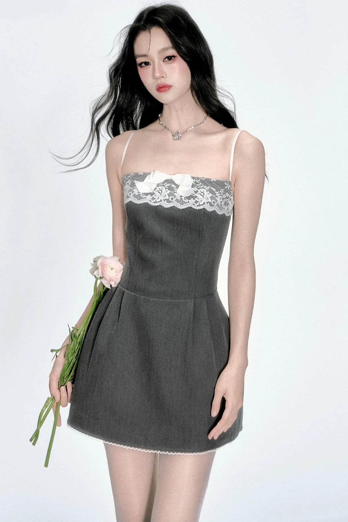 Lilac Halter Dress