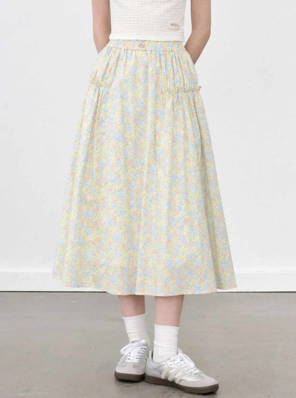 Lilia Garden Floral Skirt