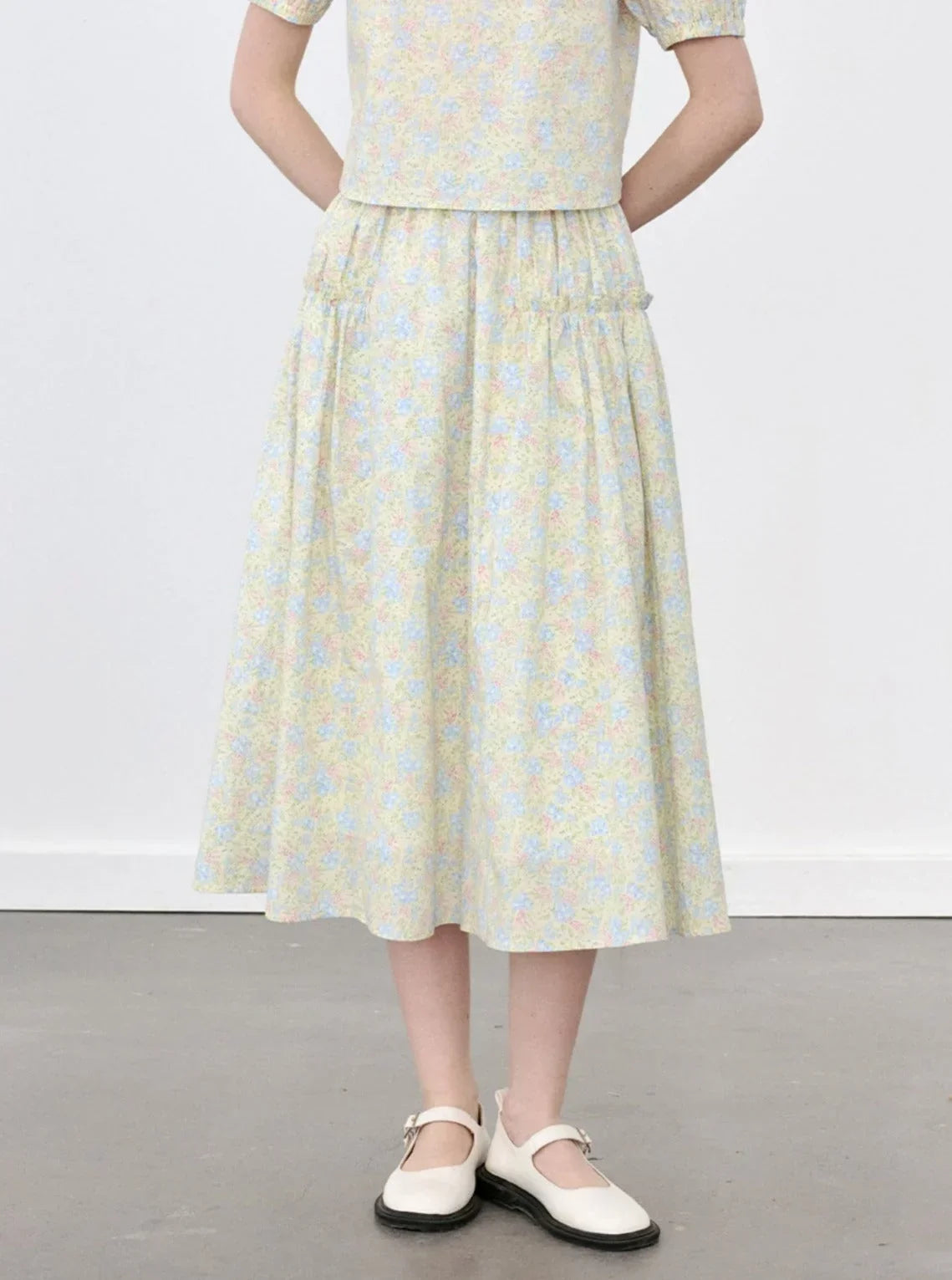 Lilia Garden Floral Skirt