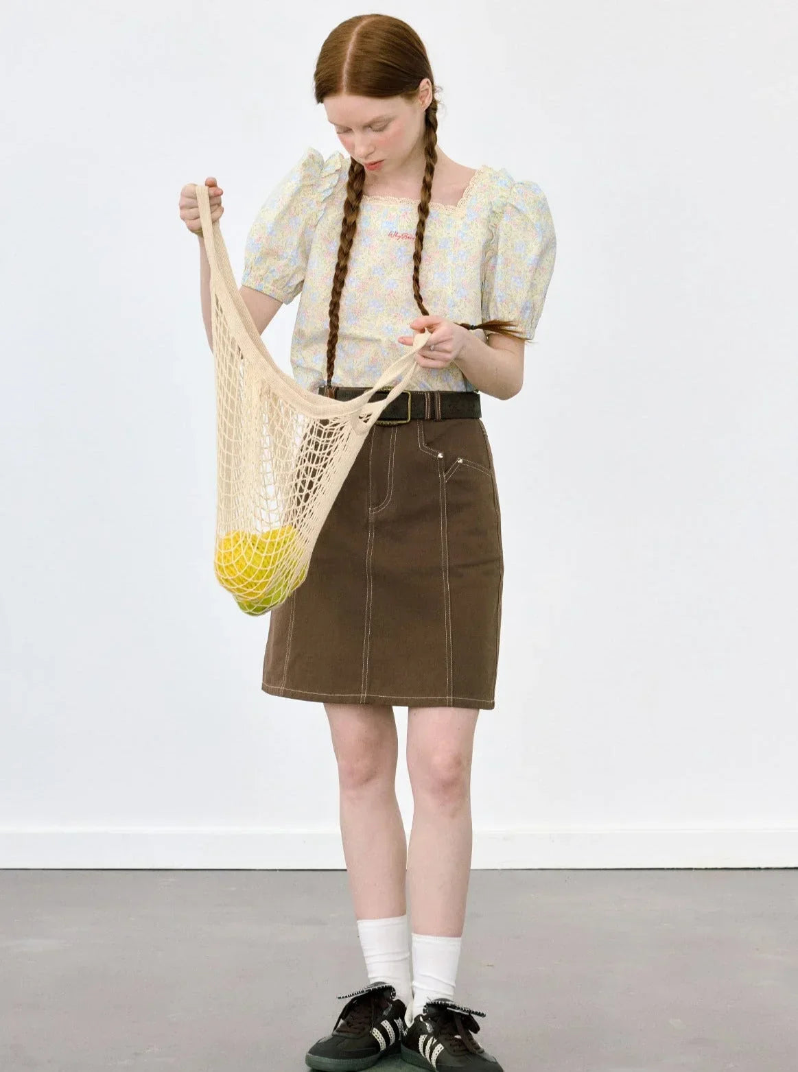 Lilia Garden Puff Sleeve Top