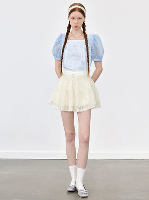 Lilia Garden Puff Sleeve Top