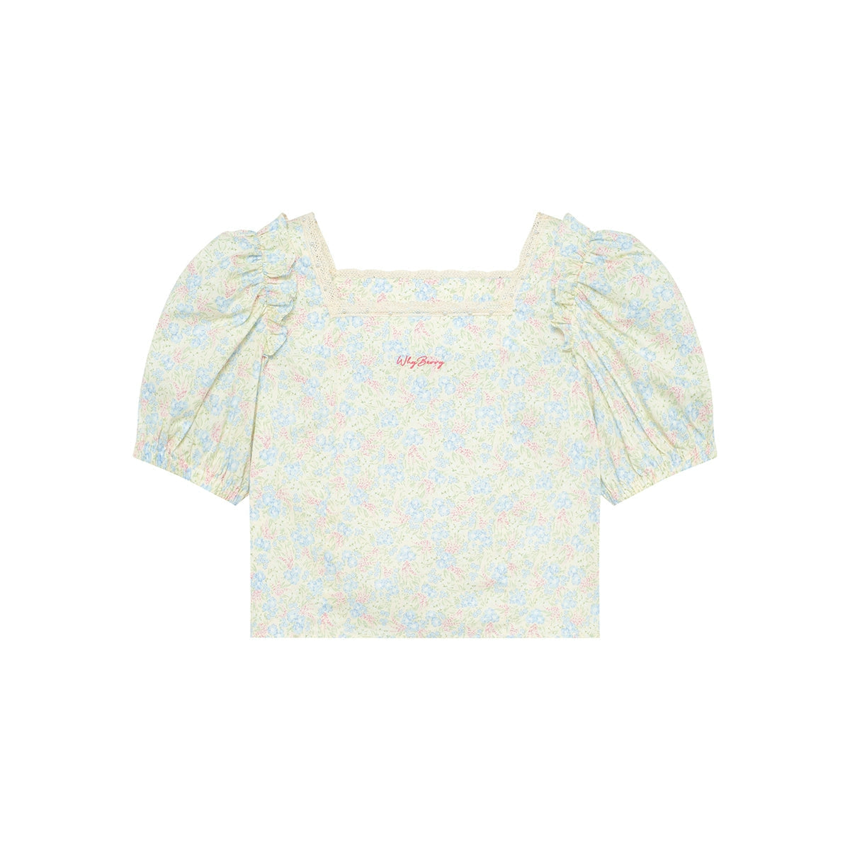 Lilia Garden Puff Sleeve Top