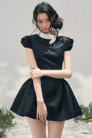 Lilian Ball Puff Sleeve Dress
