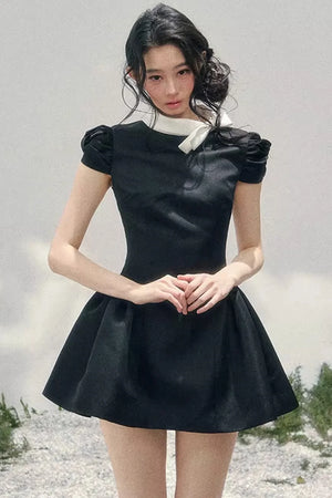 Lilian Ball Puff Sleeve Dress