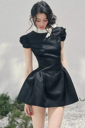 Lilian Ball Puff Sleeve Dress