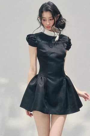 Lilian Ball Puff Sleeve Dress
