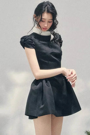 Lilian Ball Puff Sleeve Dress
