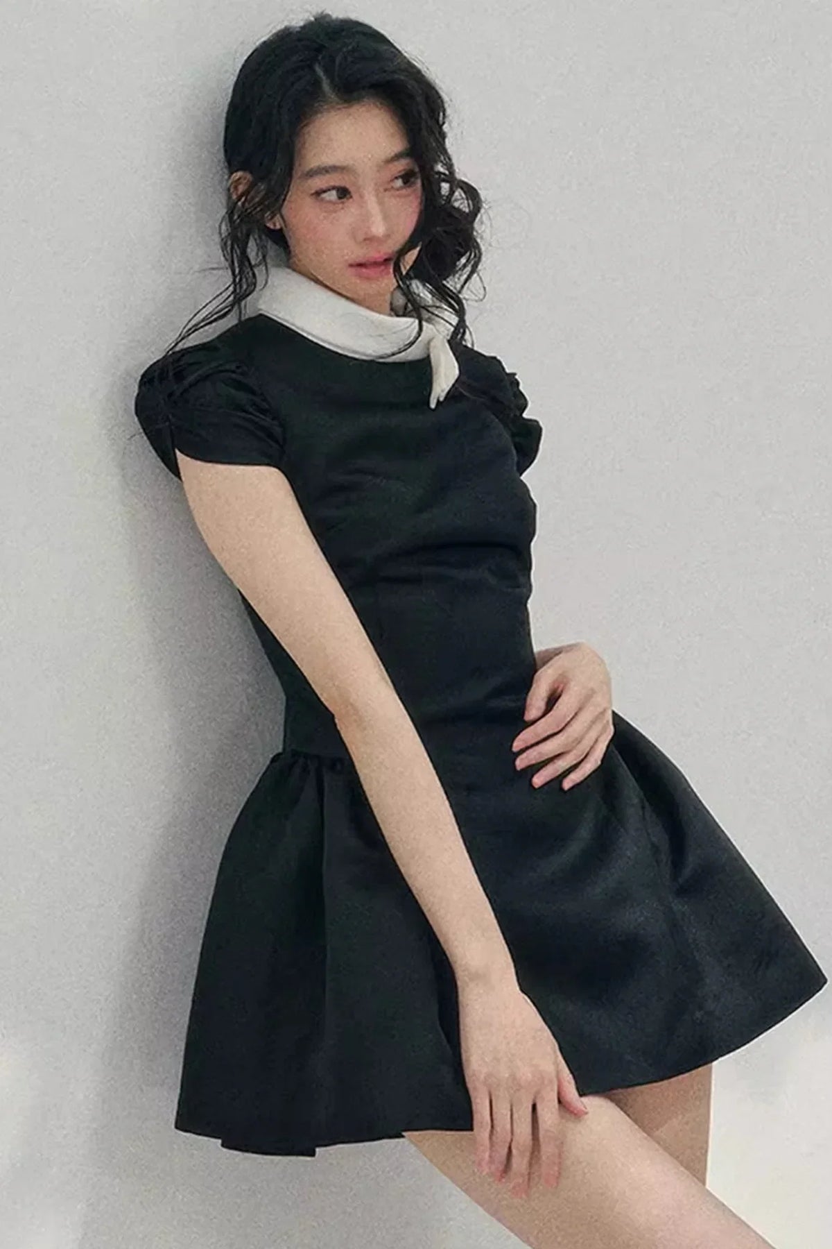 Lilian Ball Puff Sleeve Dress