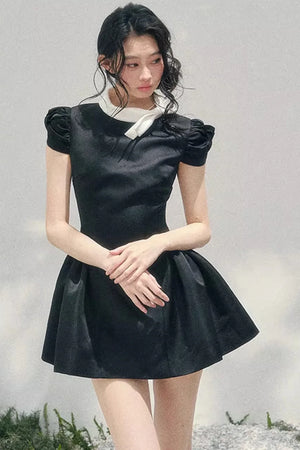 Lilian Ball Puff Sleeve Dress