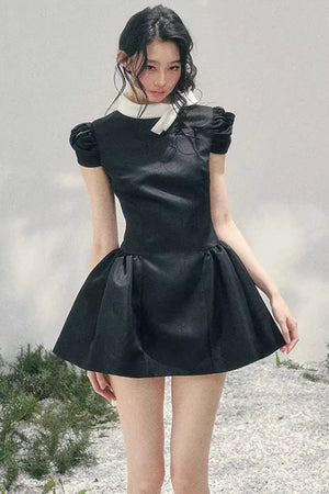 Lilian Ball Puff Sleeve Dress