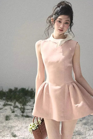Lilian Ball Puff Sleeve Dress