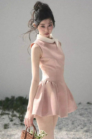 Lilian Ball Puff Sleeve Dress