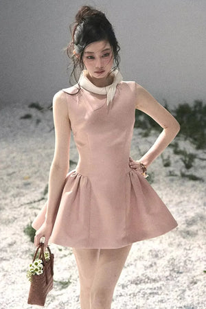 Lilian Ball Puff Sleeve Dress