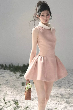 Lilian Ball Puff Sleeve Dress