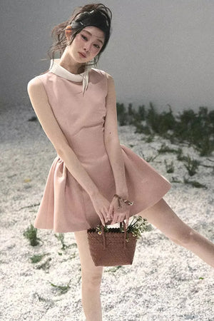 Lilian Ball Puff Sleeve Dress