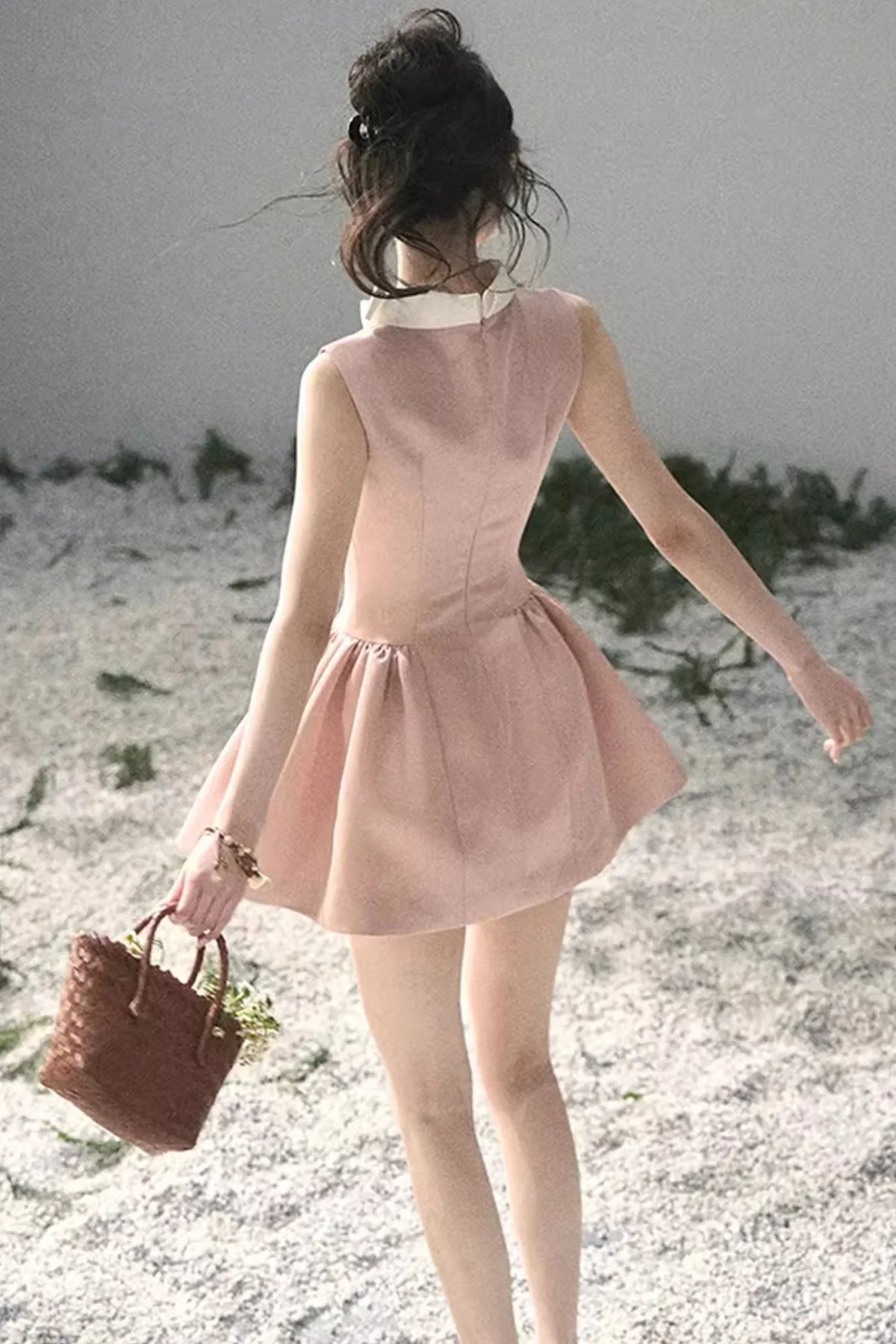 Lilian Ball Puff Sleeve Dress