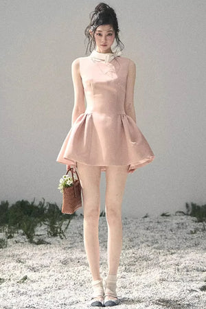 Lilian Ball Puff Sleeve Dress