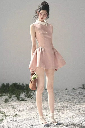 Lilian Ball Puff Sleeve Dress