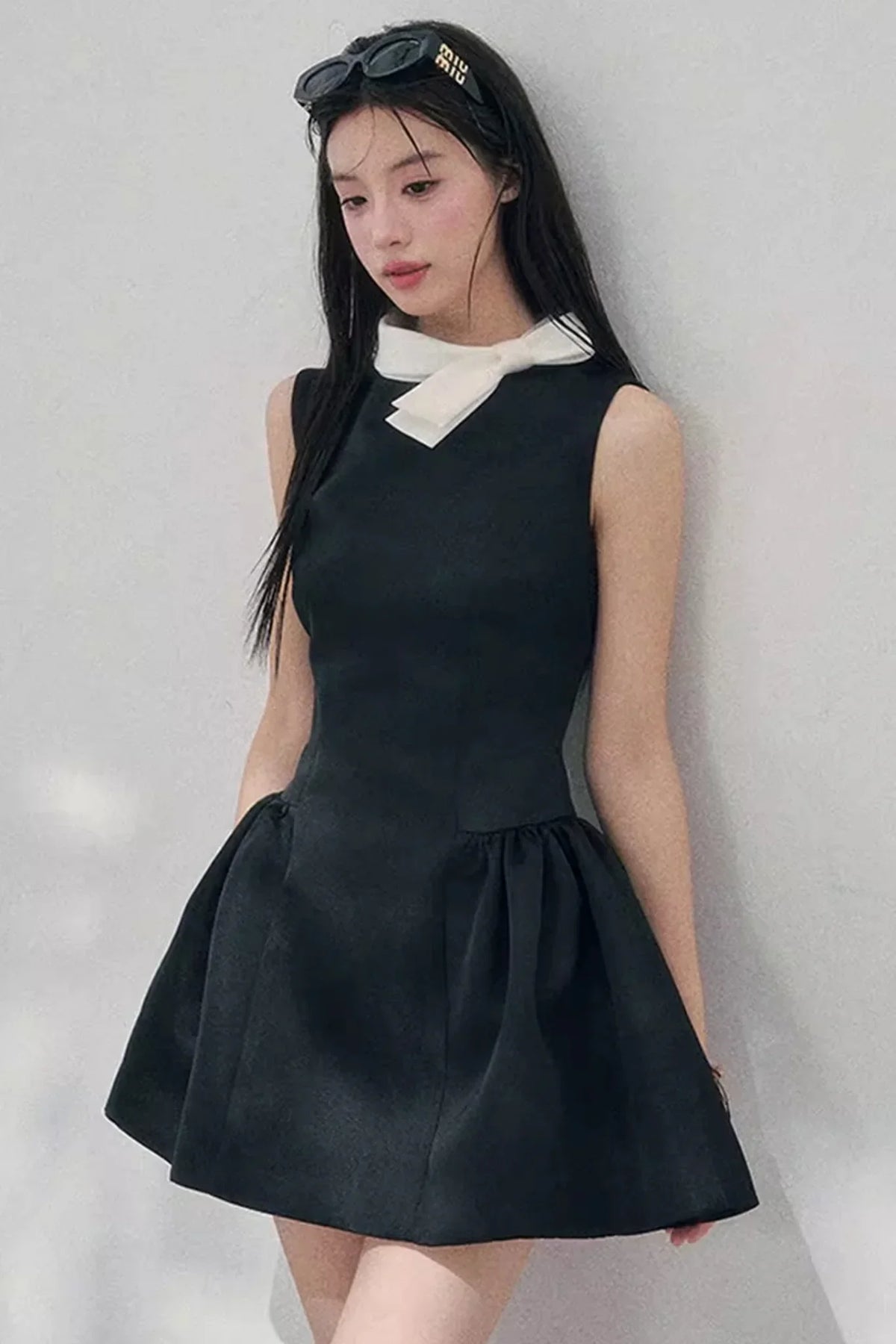 Lilian Ball Puff Sleeve Dress
