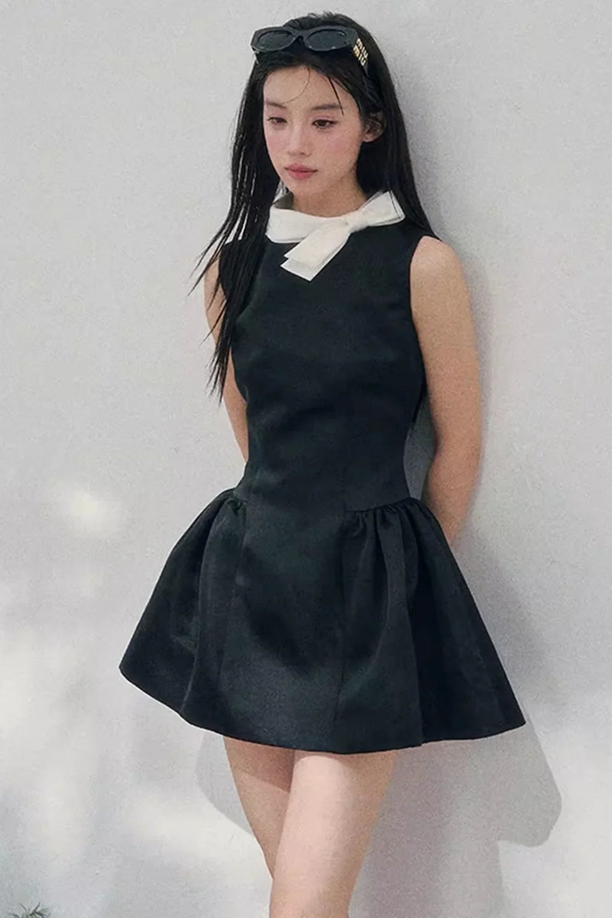 Lilian Ball Puff Sleeve Dress