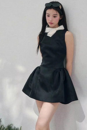Lilian Ball Puff Sleeve Dress