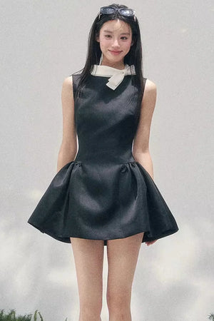 Lilian Ball Puff Sleeve Dress