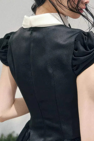 Lilian Ball Puff Sleeve Dress