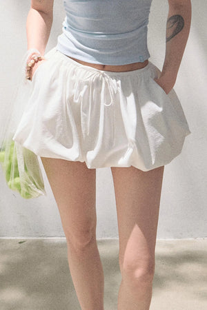 Lime Plaid Skirt
