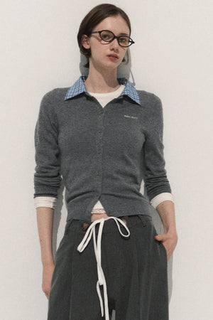 Linear Drape Slacks Pants