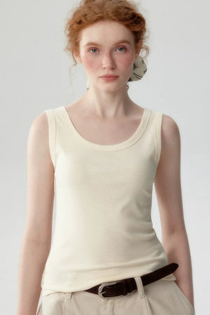 Linen Blend Layering Top