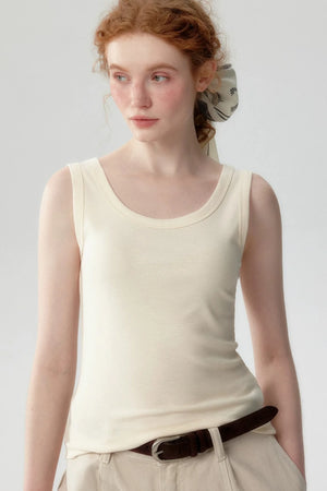 Linen Blend Layering Top