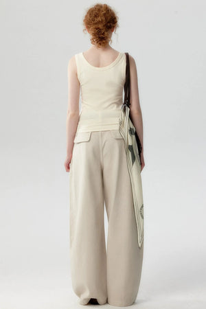 Linen Blend Layering Top