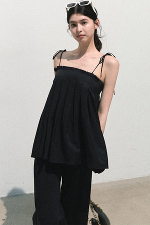 Linen Tie-Up Camisole