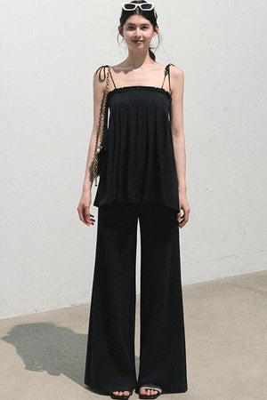 Linen Tie-Up Camisole